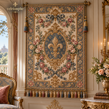 𝒗𝒆𝒍𝒓𝒊𝒐𝒏𝒑𝒃𝒆™ Renaissance Portrait Woven Wall Textile