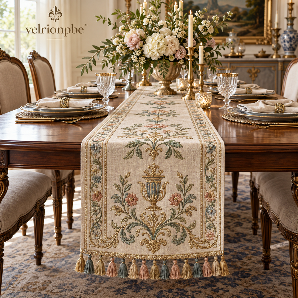𝒗𝒆𝒍𝒓𝒊𝒐𝒏𝒑𝒃𝒆™ Noble Estate Linen Table Runner Collection
